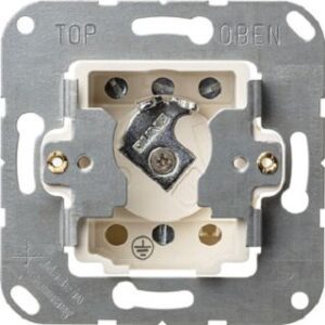 Jung Schlüsselschalter 1pol. WU500 IP44 Aus-Wechselschalter UP CD106.18WU – Bild 1