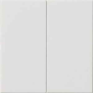 Gira Wippe 2-fach unbedruckt System 55 Reinweiß 537003 – Bild 1