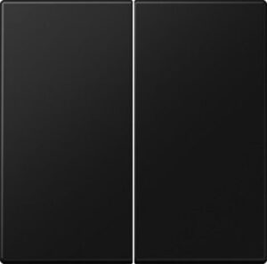 Jung Steuertaste 2fach Standard,  Serie LS, graphitschwarz matt LS1702SWM – Bild 1