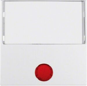 Berker Wippe polarweiß matt mit 5 beilieg.Linsen 16961909 – Bild 1