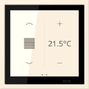 Jung KNX Raumcontroller LS TOUCH, NaV blanc ivoire LCZ459BFD1S245 – Bild 1