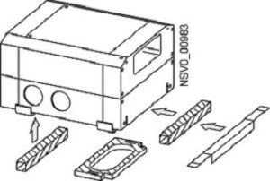 Siemens Schutzarterhöhung für Abgangskästen BVP:610368 – Bild 1