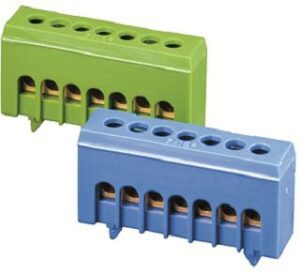 ABB Neutrall.klemme 11x16mm² mit Isolierträger SZ-N11/3C – Bild 1