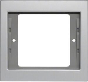 Berker Rahmen aluminium 1-fach 13137003 – Bild 1