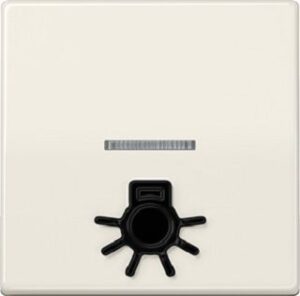 Jung Wippe mit tastbarem Symbol AS 500/A plus weiss AS591L1KO5 – Bild 1