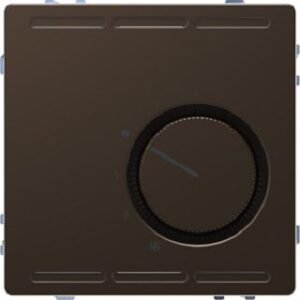 Merten RTR 230 V mit Wechselk. und Zentralpl Moccametallic System Design MEG5762-6052 – Bild 1