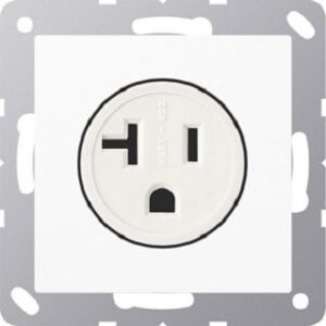 Jung Steckdose NEMA 20A US-Norm UP alpinweiss A521-20WW – Bild 1