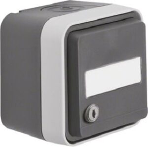 Berker Steckdose SCHUKO lichtgrau AP 47893505 – Bild 1