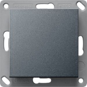 Gira Funk Wandsender batterielos 1-fach System 55 Anthrazit 242128 – Bild 1