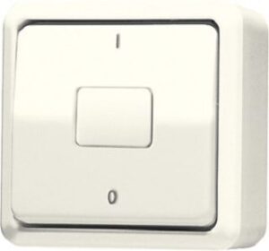 Jung Wippschalter AP600 Aus 2pol. weiss 602A – Bild 1