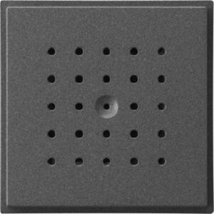 Gira Abdeckung Türlautsprecher TX_44 UP IP44 Ersatzteil anthrazit 141667 – Bild 1