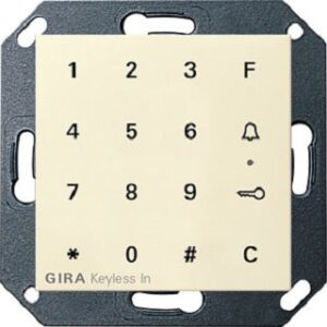 Gira Keyless In Codetastatur System 55 cremeweiss 260501 – Bild 1