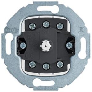 Berker Drehtaster 2p mit 0-Stell. 1930/Glas/R.classic 383803 – Bild 1