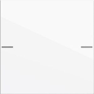 Gira Wippenset 1-fach Tastensor 4 System 55 Reinweiß glänzend 575103 – Bild 1