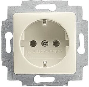 Busch-Jaeger SCHUKO Steckdose Duro 2000 SI weiss 20EUCQ-212 – Bild 1