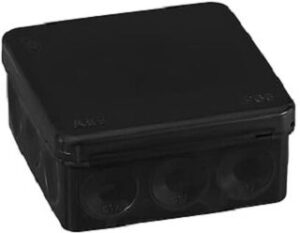 ABB Abzweigkasten IP55 86x86mm schwarz AP9M – Bild 1
