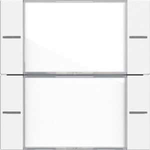 Gira Wippenset 2-fach BSF Tastensor 4 System 55 Klar/Reinweiß matt 577227 – Bild 1
