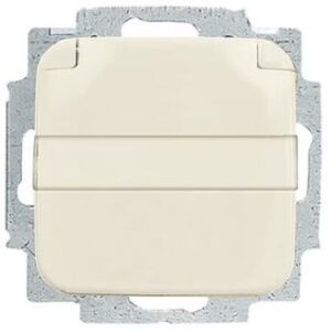 Busch-Jaeger SCHUKO Steckdose Beschriftung Duro 2000 SI weiss 20EUKN-212 – Bild 1