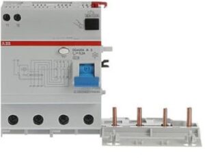 ABB FI-Block 4-polig 63A 300mA System pro M compact DDA204AS-63/0,3 – Bild 1