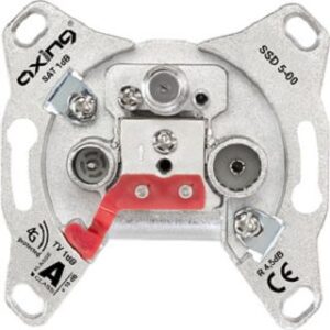 Jung 3-Loch Univ. SAT/BK-Einzeldose SSD5-00 – Bild 1