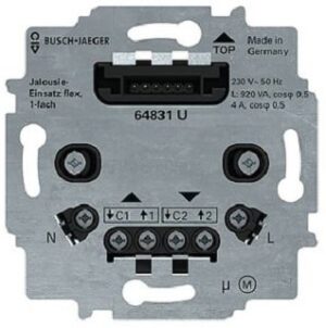 Busch-Jaeger Universal-Jalousie Einsatz 1-f 3-L 2S UP 920VA 64831U – Bild 1
