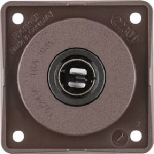 Berker Kfz-Steckdose braun 945172501 – Bild 1