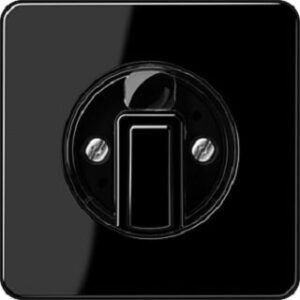 Jung Abdeckung für Drehschalter schwarz CD1541SW – Bild 1