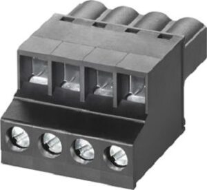 Siemens Terminal Block 4-PIN DC24V 6GK59801DB000AA5 VE5 – Bild 1