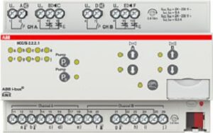 ABB Heiz-/Kühlkreis Controller 2-fach 3-Punkt, REG, manuelle Bedienung HCC/S2.2.2.1 – Bild 1