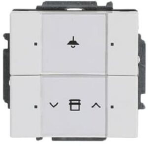 Busch-Jaeger Tastsensor 2-fach mit integriertem Busankoppler 6126/01-84 – Bild 1