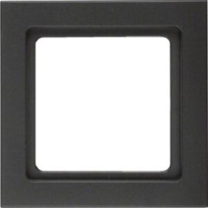 Berker Rahmen anthrazit samt 1-fach 10116096 – Bild 1