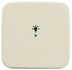 Busch-Jaeger Wippe 1-fach Symbol Licht für Busch free@home weiss 6231-10-212 – Bild 1