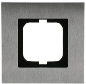 Busch-Jaeger Rahmen 1-fach edelstahl 1721-860 – Bild 1