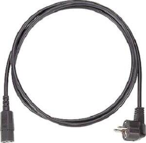 Bachmann Kaltgerätezuleitung H05VV-F 3G1,50 mm², schwarz, Länge: 2,00 m 354.127 – Bild 1