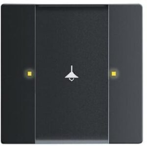 Busch-Jaeger Bedienelement 1/2-fach programmierbar mit Beschriftungsfeld 6125/02-885 – Bild 1