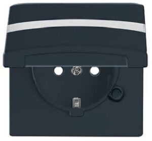 Busch-Jaeger SCHUKO-Steckdose AW44, erhöhter Berührungsschutz, NS, KD 20EUGKBN-35-101 – Bild 1