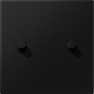 Jung Abdeckung 1fach mit 2 Kipphebeln Abdeckung 1fach AL12-5SWMR08 – Bild 1