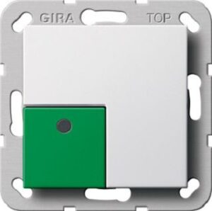 Gira Abstelltaster System 55 reinweiss 291103 – Bild 1