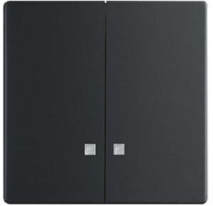 Busch-Jaeger Wippe Serie future linear schwarz matt 1785K-885 – Bild 1