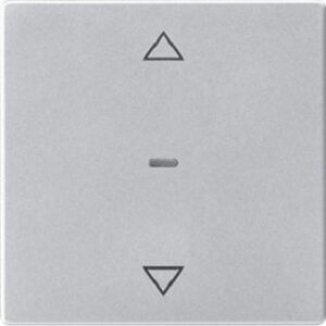 Berker Abdeckung Tastsensor-Modul 1-fach aluminium 80961221 – Bild 1