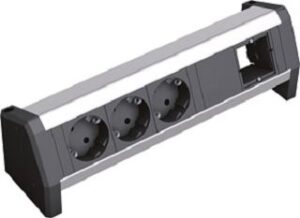 Bachmann Steckdoseneinheit CUSTOM 3xSchuko 1xABD GST18 902.000 – Bild 1