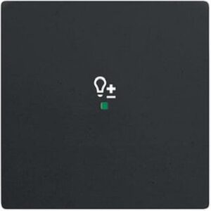 Busch-Jaeger Wippe 1-fach, Dimmer für Busch free@home schwarz matt 6234-10-885 – Bild 1