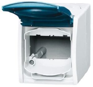 Busch-Jaeger Gehäuse AP ocean für Kommunikation Steckverbinder/Namen 1758WN-53 – Bild 1