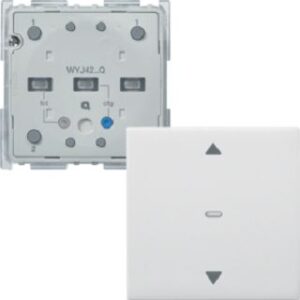 Hager Funktaster Jalousie quicklink brillantweiss WYJ420Q – Bild 1