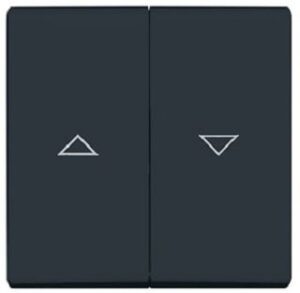 Busch-Jaeger Wippe für Jalousie IP44 Allwetter anthrazit 2126-35 – Bild 1