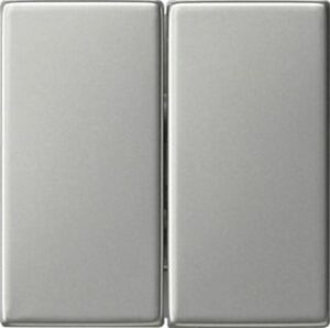 Gira Wippe 2-fach Tastschalter System 55 Ede lstahl 0915600 – Bild 1