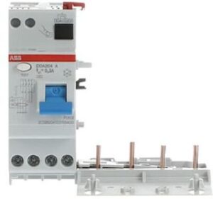 ABB FI-Block 4-polig 40A 300mA System pro M compact DDA204A-40/0,3 – Bild 1