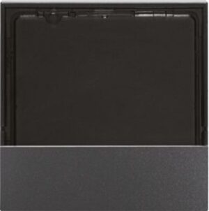 Berker Abdeckung für KNX Temperaturregler und Raumcontroller anthrazit, matt 80960185 – Bild 1