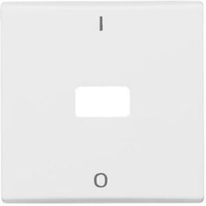 Busch-Jaeger Wippe transparenter Kal. IP44 Allwetter alpinweiss 2108-34 – Bild 1