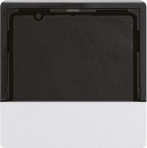 Berker Abdeckung für KNX Temperaturregler und Raumcontroller polarweiß, samt 80960129 – Bild 1